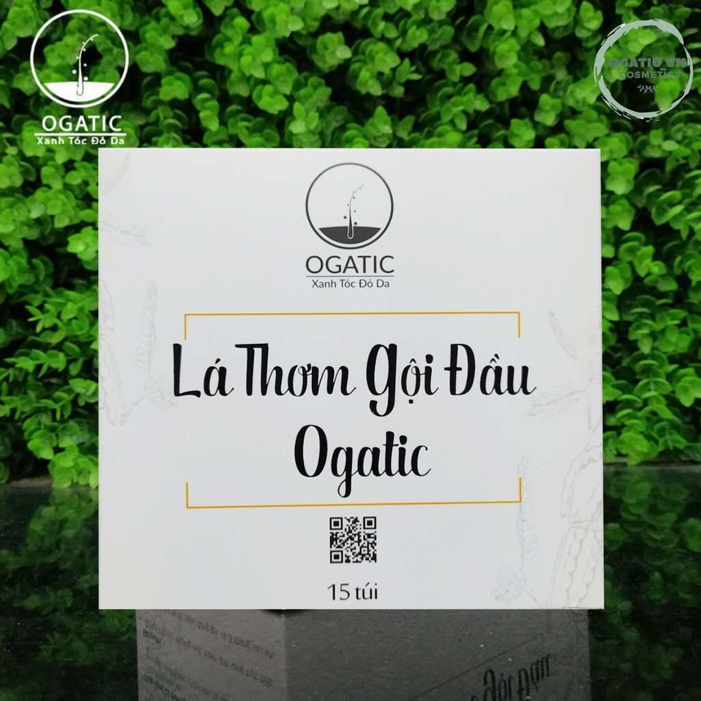 Thảo dược Gội đầu túi lọc Bồ kết chanh chanh rừng, sả, cỏ mần trầu OGATIC | BigBuy360 - bigbuy360.vn