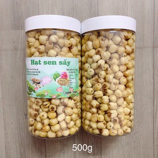 Hạt sen sấy giòn KO ĐƯỜNG ăn liền