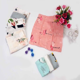 Khăn Sữa Sợi Tre Muslin Tree (Sét 3 Chiếc)