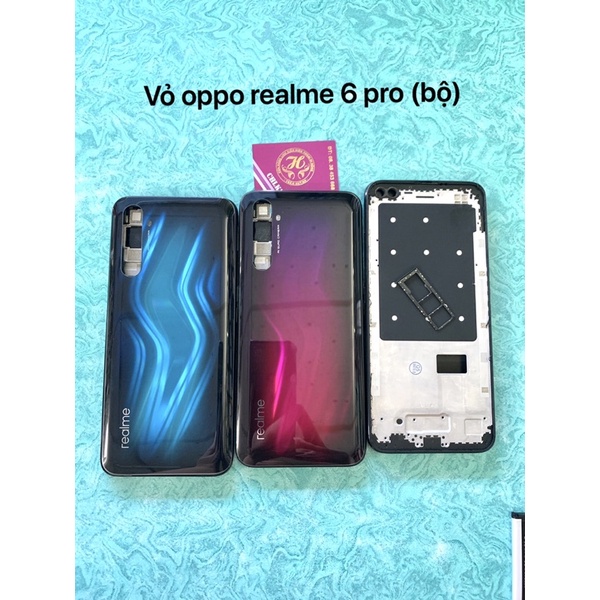 Vỏ oppo realme 6 pro (bộ) zin