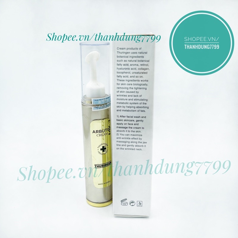 kem giảm thâm mờ nám dưỡng ẩm sáng da Arbutin cream