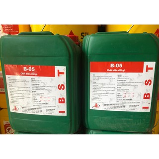 1 lít chất tẩy gỉ B05 dành cho sắt thép bị han rỉ