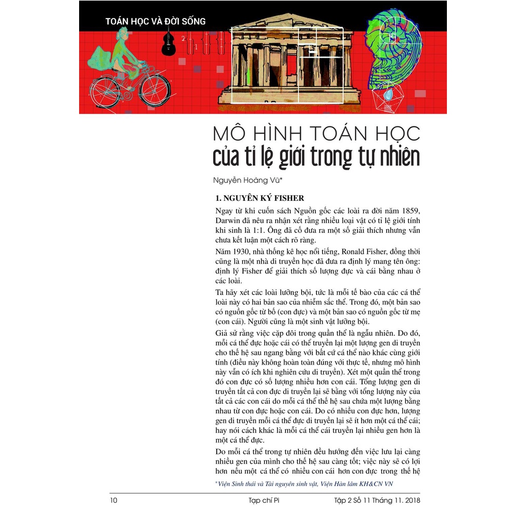 Tạp chí Pi- Hội Toán học Việt Nam số 11/ tháng 11 năm 2018