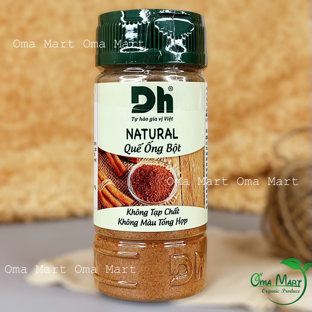 Quế ống bột nguyên chất Natural DH Foods 40gr