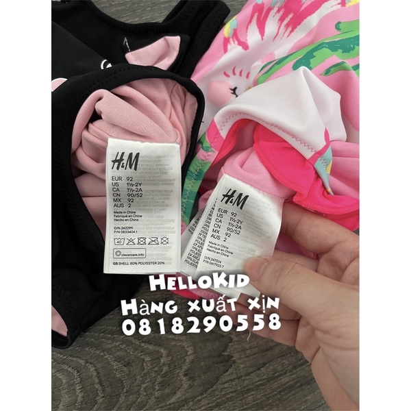 B235 - Bộ bơi liền HM bé gái