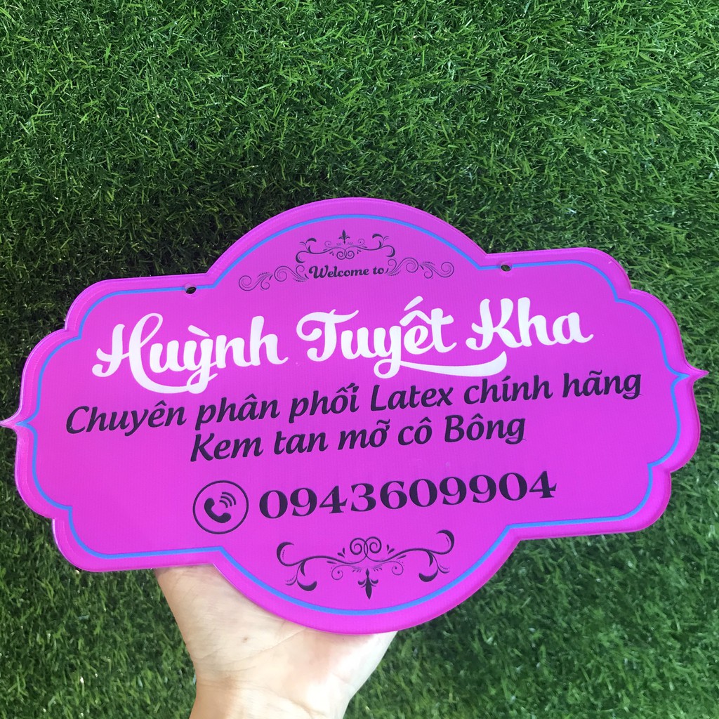 Biển hiệu Decor shop bán hàng - Free thiết kế theo yêu cầu - Đạo cụ chụp hình sản phẩm tiện lợi