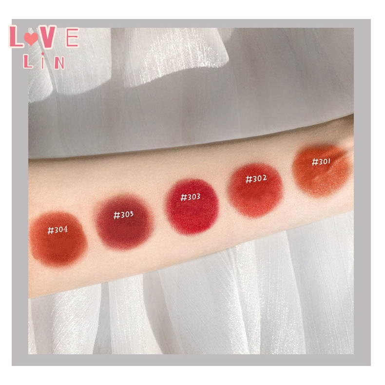 【Lovelin】[Cặp Ống Môi] Son Môi Lì Mịn Như Nhung Phù Hợp Với Học Sinh Nữ Không Phai Màu