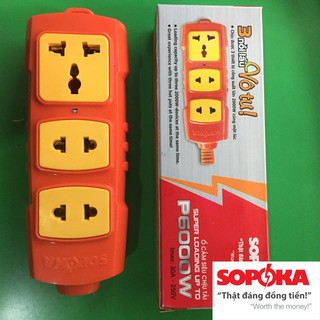 Ổ cắm siêu chịu tải Sopoka 3S-6000w