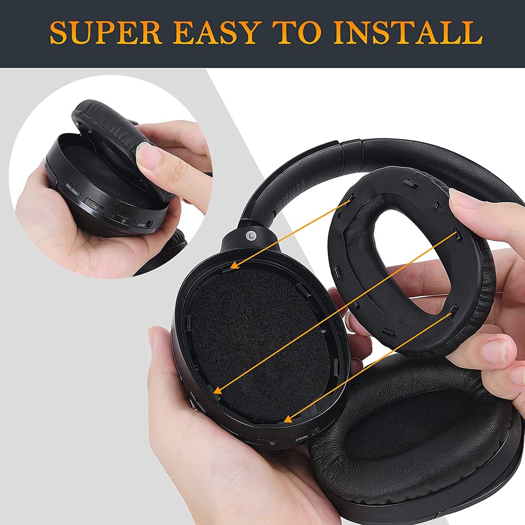 Cặp Mút Đệm Thay Thế Cho Tai Nghe Sony WH1000XM2 MDR-1000X WH 1000X M2