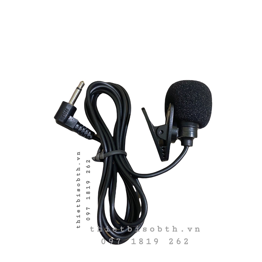 Mic Trợ Giảng Cài Áo Có Dây Cho Máy Trợ Giảng, Máy Tính, Laptop