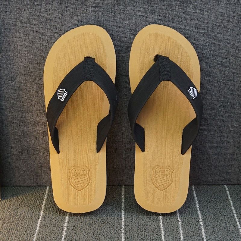 【Beckham same style】 Mens Tsinelas Pambahay Slippers Alpombra Slippers Safari Marikina Sandals