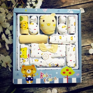 Hộp Set quà tặng cho bé sơ sinh 14 món Baby fashion