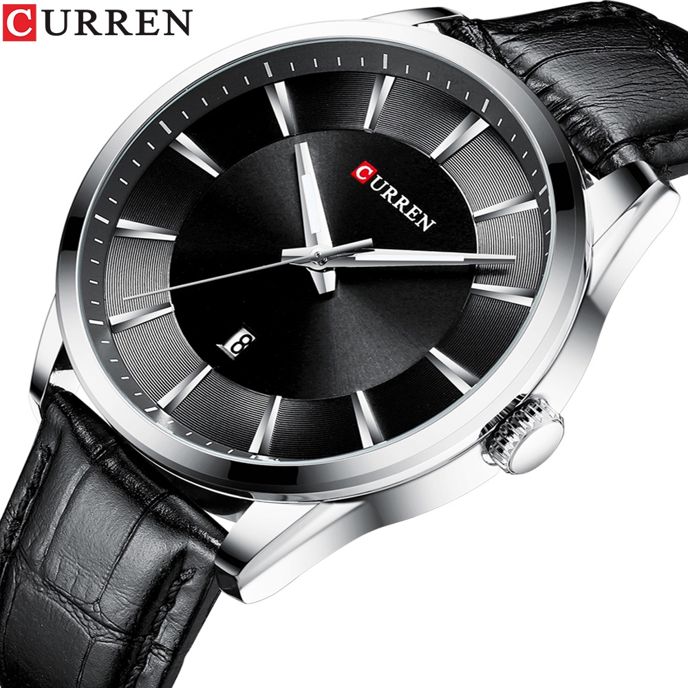 Đồng Hồ Quartz CURREN Dây Đeo Da 8365 X