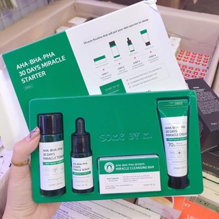 Set mini 30day đẩy mụm hiệu quả