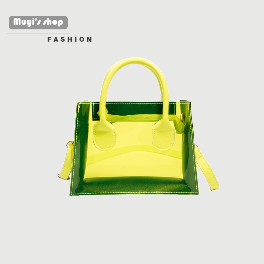 Túi Đeo Vai Bằng PVC Màu Kẹo Thời Trang Mùa Hè 2022