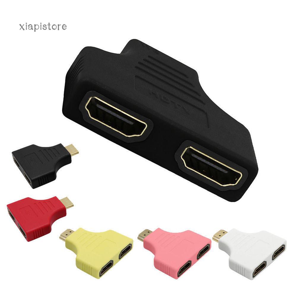 Đầu chia 2 cổng HDMI 1080P nhỏ gọn và tiện dụng