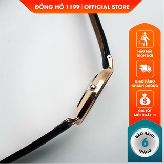 Đồng Hồ Đôi - Đồng Hồ Couple Dây Da Siêu Sang Bền Bỉ Có Tach Lẻ Size Bảo Hành 6 Tháng 1009.CX- 1199 Watches