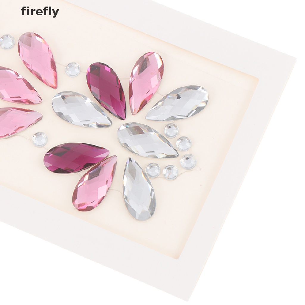 Miếng Dán Pha Lê 3D Lấp Lánh Trang Điểm Mặt / Trán / Cơ Thể