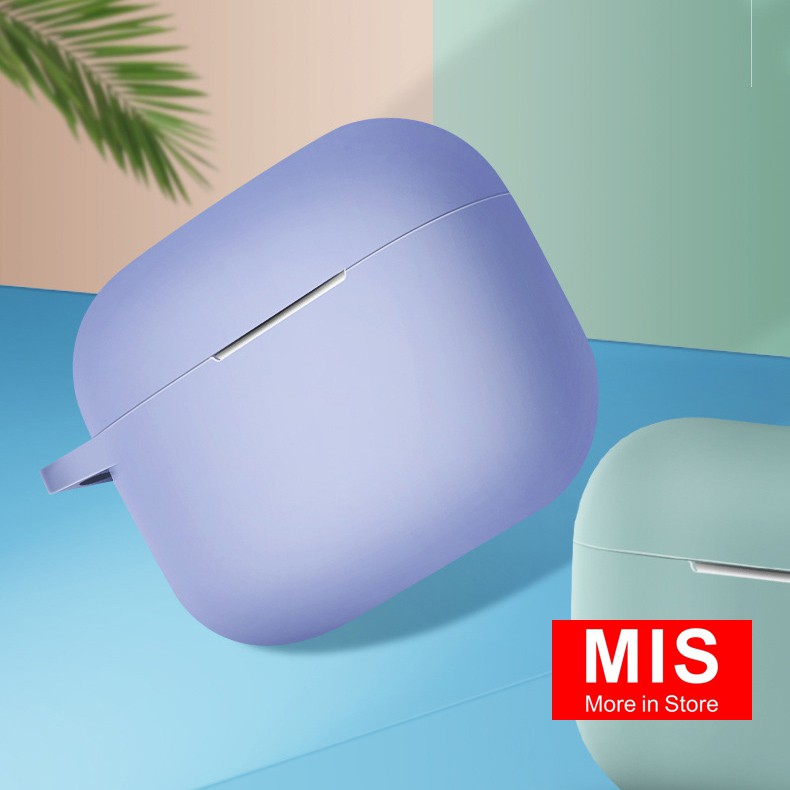 Hộp đựng ốp tai nghe airpod pro bluetooth không dây, vỏ silicon nhiều màu TN003PK