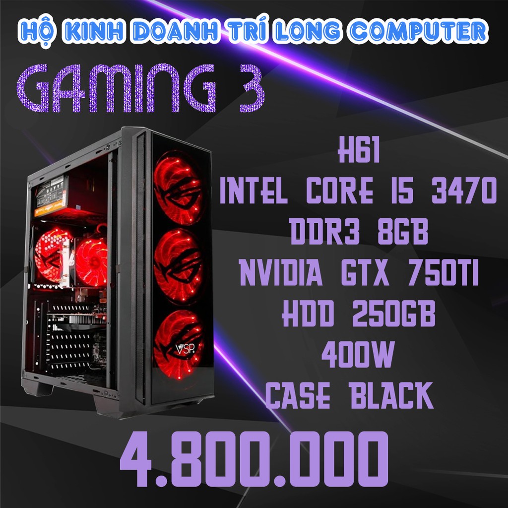 Bộ máy tính để màn giá rẻ (G3) - Chiến game cực tốt | Giá chỉ 4.800.000đ | BigBuy360 - bigbuy360.vn