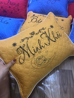 GỐI SATIN IN TÊN RIÊNG