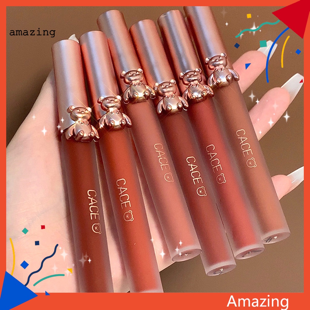 [Hàng mới về] Son kem lì tông nude hỗ trợ dưỡng ẩm tiện dụng cho nữ