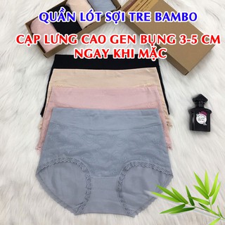 [Combo 4 cái] - Quần lót nữ cạp lưng cao gen bụng 3-5 cm ngay khi mặc