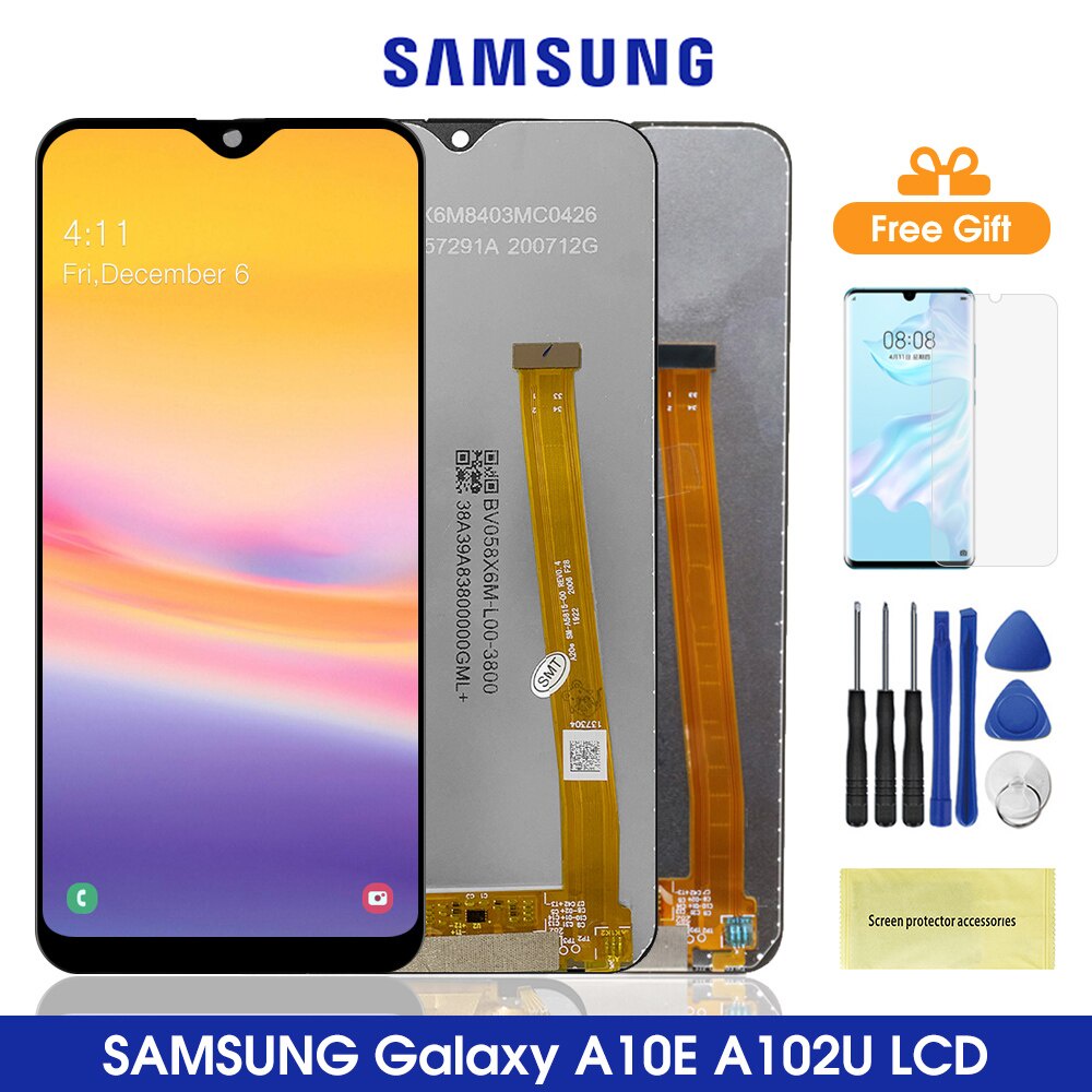 5.83'&#Màn Hình Cảm Ứng LCD A10e 39% Chính Hãng Cho Samsung Galaxy A102 A102D A102F A102U A102DS A102F / DS