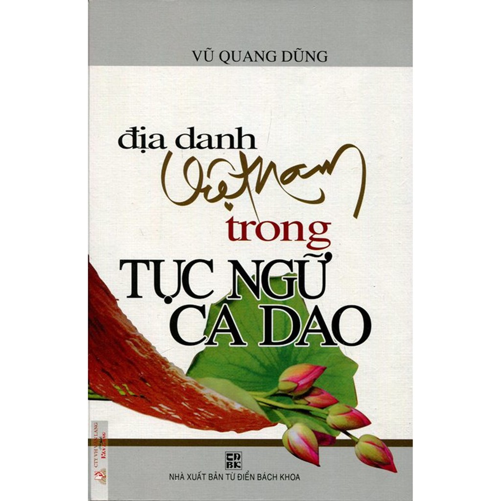 Sách - Địa Danh Việt Nam Trong Tục Ngữ, Ca Dao
