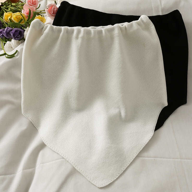 Áo Len Quây Ngực Ngắn Hở Rốn Thời Trang Mùa Hè Phong Cách Mới Dễ Phối Đồ Cho Nữ