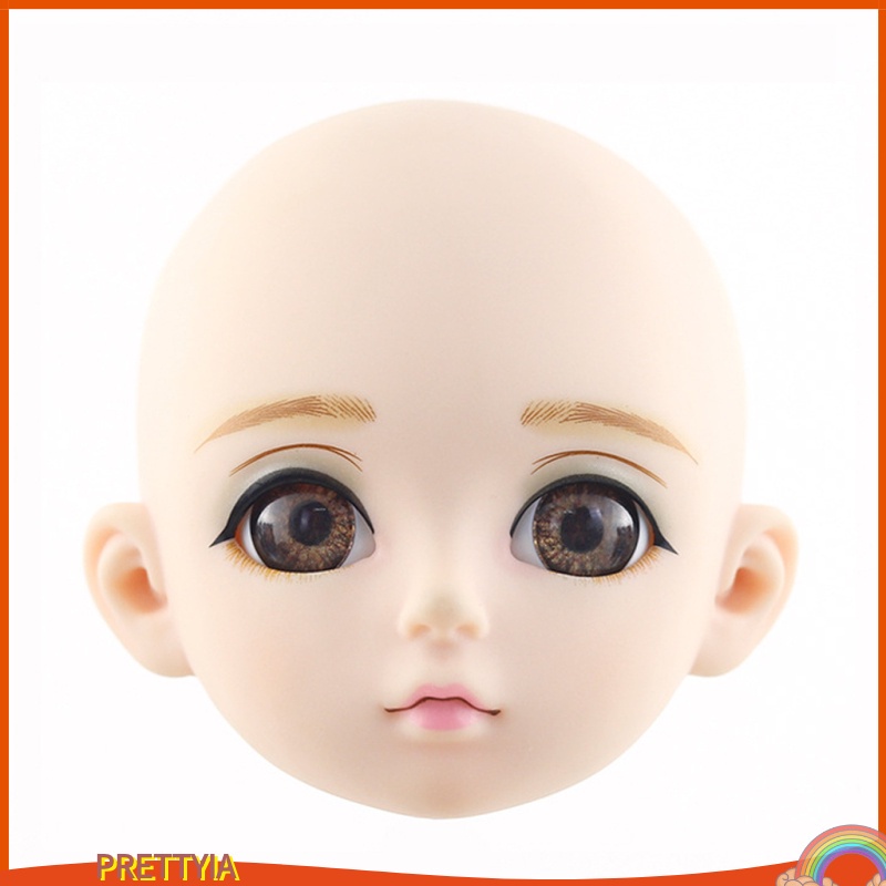 Mặt đầu BJD 1 / 3 Mắt 3D, Linh kiện cơ thể thay thế búp bê, Mắt trang điểm