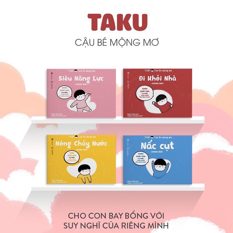 Sách Ehon Nhật Bản - Combo Kenta, Taku, Hasu - Ehon dành cho trẻ 4-6 tuổi giúp bé phát triển vận động và trí tưởng tượng | WebRaoVat - webraovat.net.vn