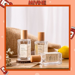 Nước hoa Mivine nắp gỗ ShiMang cao cấp xịt thơm body Eau De Cologne EDP 50ML NH15