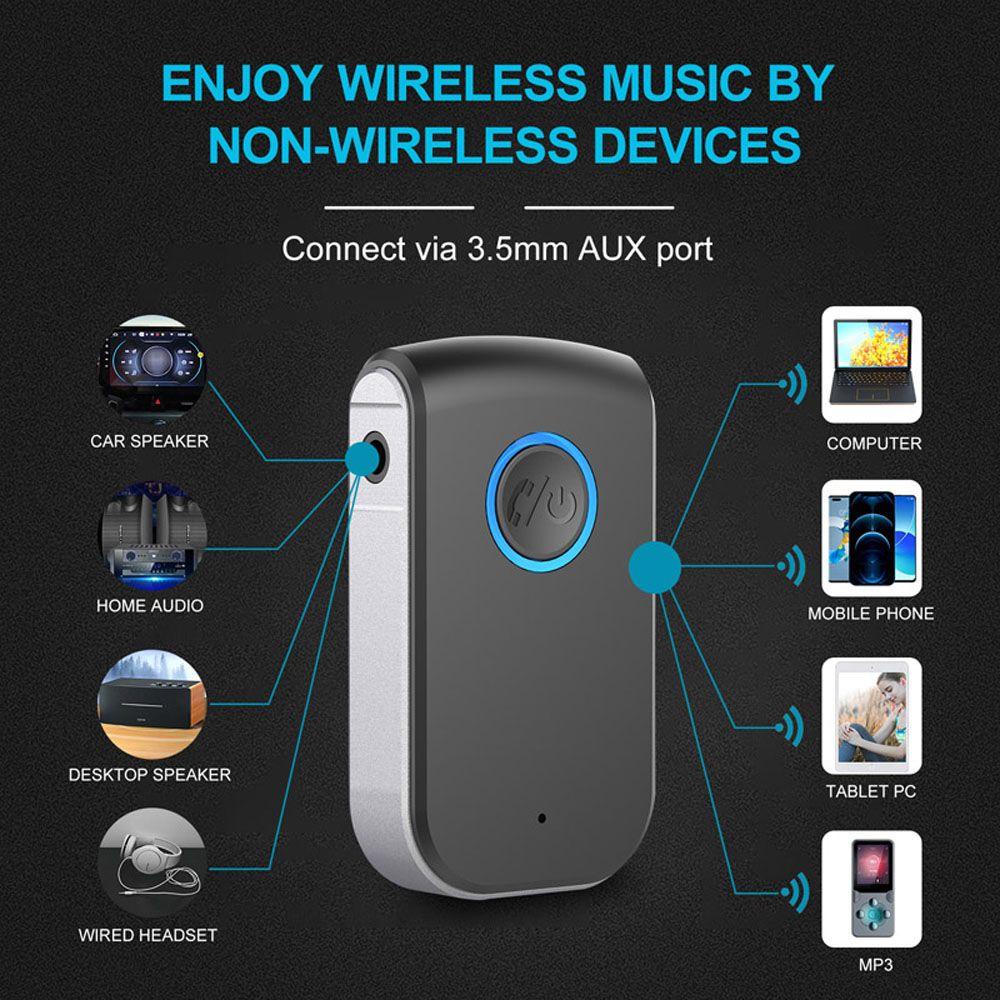 Thiết Bị Nhận Tín Hiệu Bluetooth 5.0 Tay Cầm TAYLOR1 Giắc Cắm 3.5mm