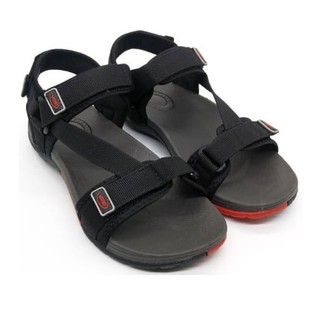 Giày sandal vento quai ngang nam nữ màu đen nv - 4538 bảo hành 12 tháng