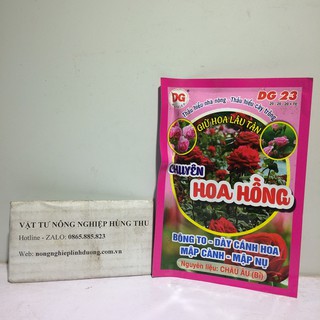 [SIÊU RẺ] Chuyên hoa hồng Giữ hoa lâu tàn DG 23 Gói 40g #phanbon