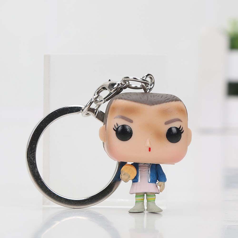 LANFY Móc Khóa FUNKO POP Hình Cầu Thủ Phim Stranger Things