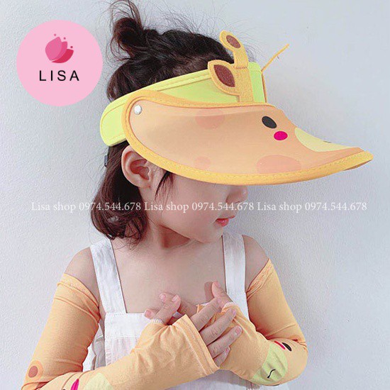 Mũ cho bé, nón hở chóp nửa đầu hình ngộ nghĩnh cho bé trai và bé gái, TREX M23 FULL BOX