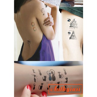 Bộ 60 hình xăm dán Maycreate