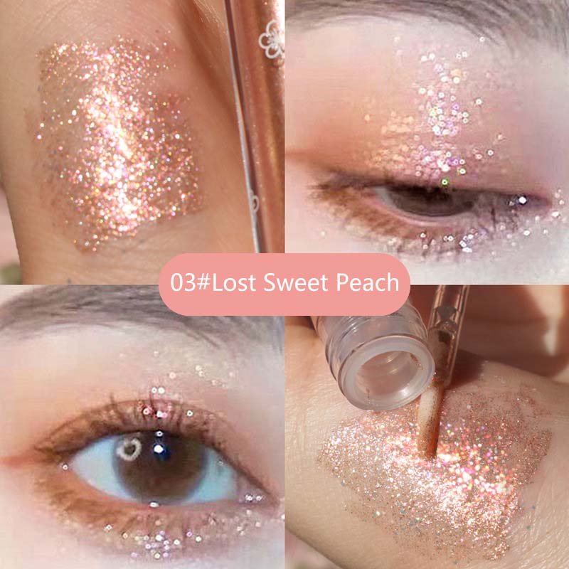 Phấn Mắt Dạng Lỏng Sắc Tố Cao Nhanh Khô 5 Màu Sắc Starlight
