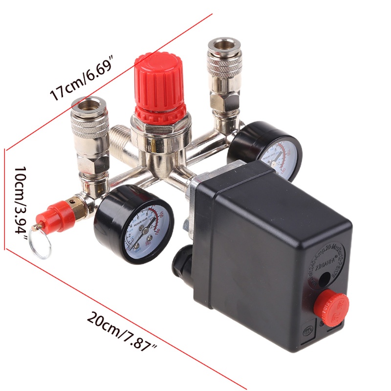 Công Tắc Điều Khiển Áp Suất Không Khí Cho Van 0 5-1 25MPa