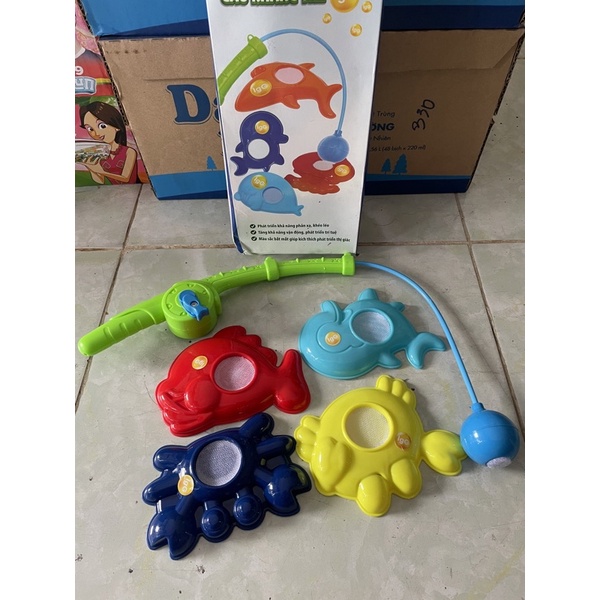 Bộ đồ chơi câu cá vitadairy sale 19k