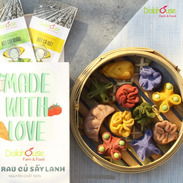 14 LOẠI BỘT RAU CỦ DALAHOUSE (gói 50g)