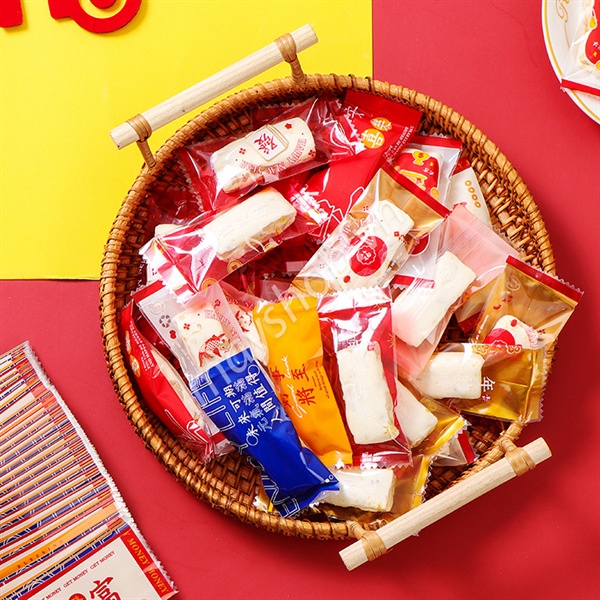 100 Túi kẹo nougat Cá chép năm mới (4x9)/ TK70