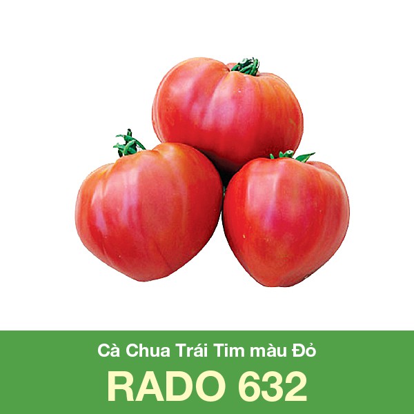 Hạt Giống Cà Chua Trái Tim Đỏ Rado 632 (0,1gr)