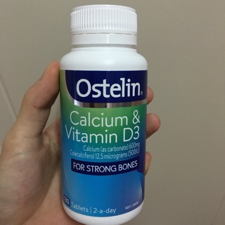 Canxi Vitamin D3 Ostelin Mẫu Mới 130viên Nén