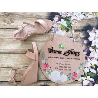 DÉP SANDAL ĐẾ XUỒNG SIÊU NHẸ - 8CM