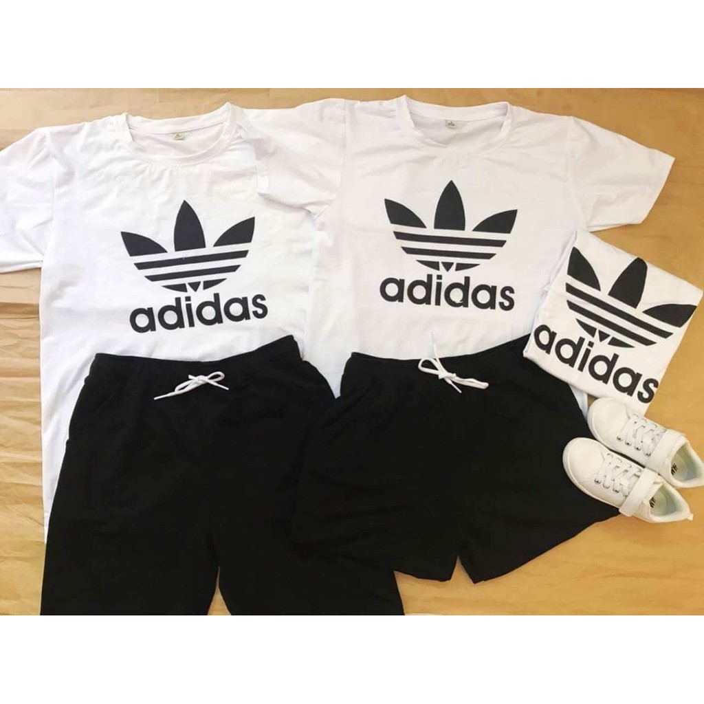 bộ gia đình 4 người chất cotton sét gia đình đi biển màu vàng