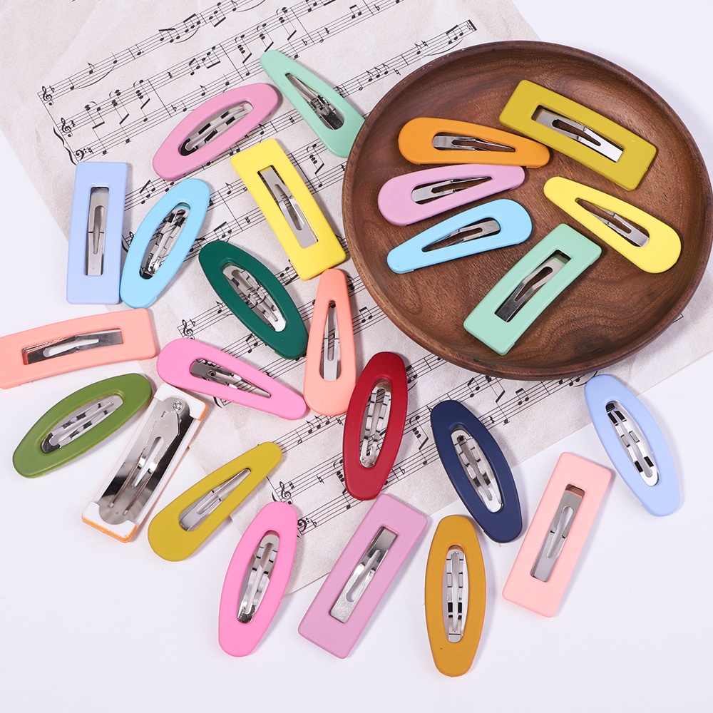 Set 10 Kẹp tóc KIDSBOWS đơn giản thời trang xinh xắn cho nữ