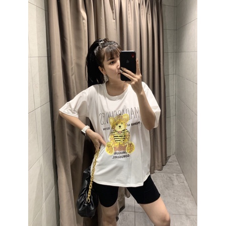 [Xả Hàng Giá Sốc] Áo Phông Nữ, Áo Thun Nữ Dáng Rộng Chất Cotton Mịn Đẹp | BigBuy360 - bigbuy360.vn